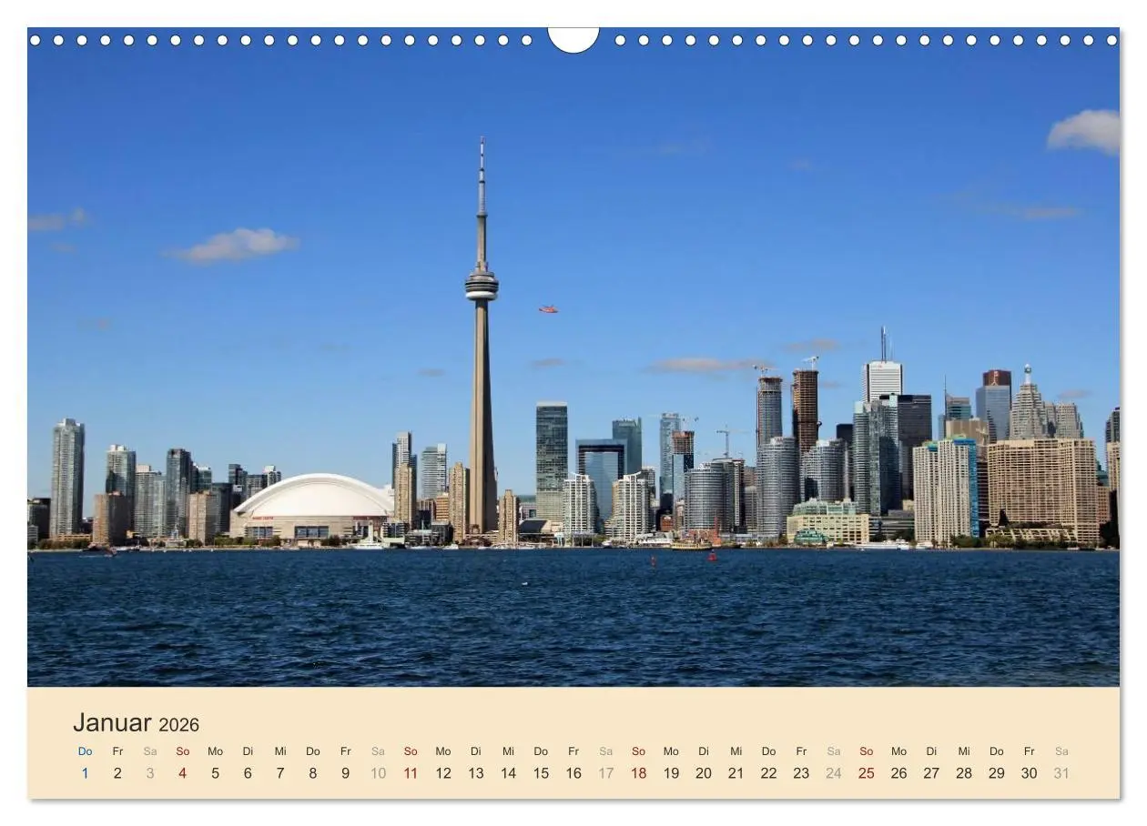Bild: 9783516223019 | Toronto - Metropole in Ostkanada (Wandkalender 2026 DIN A3 quer),...