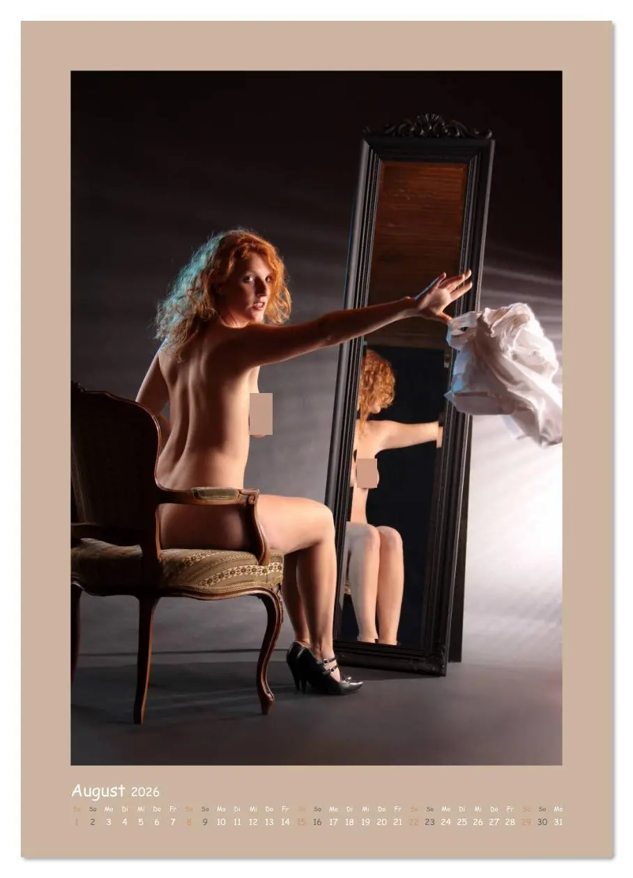 Bild: 9783516393019 | Nackt im Spiegel (hochwertiger Premium Wandkalender 2026 DIN A2...