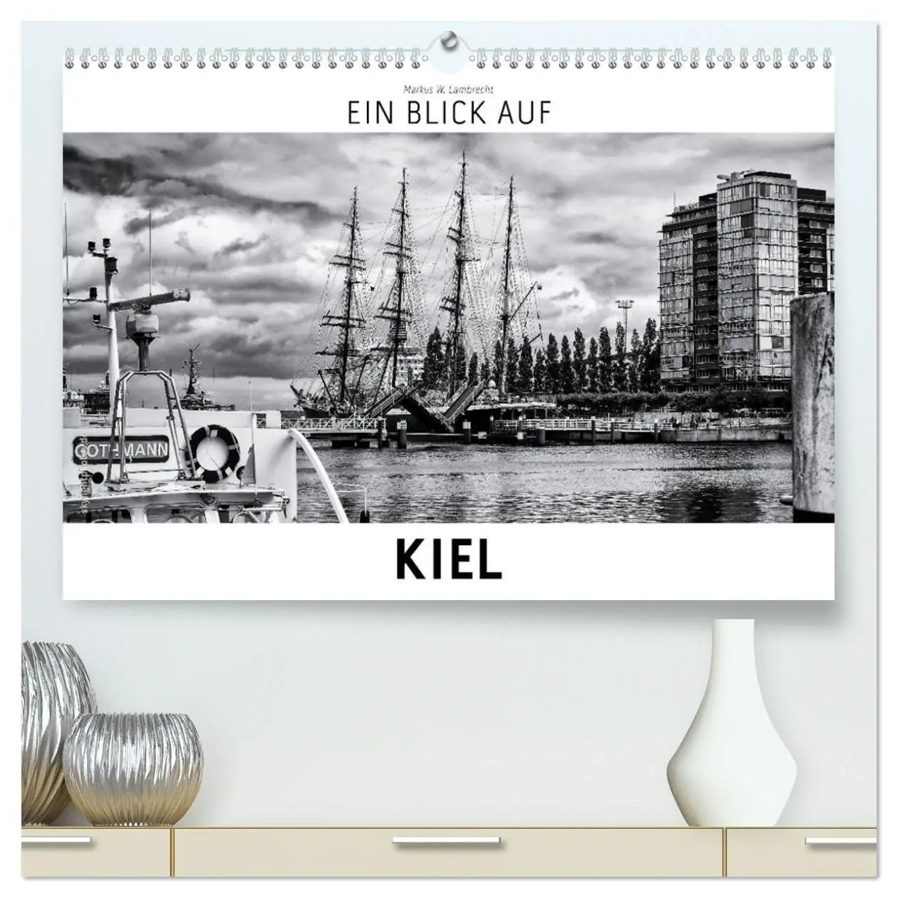 Cover: 9783569863019 | Ein Blick auf Kiel (hochwertiger Premium Wandkalender 2027 DIN A2...