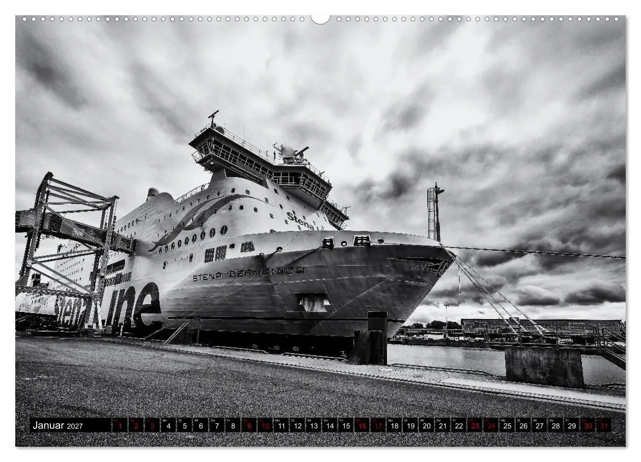 Bild: 9783569863019 | Ein Blick auf Kiel (hochwertiger Premium Wandkalender 2027 DIN A2...
