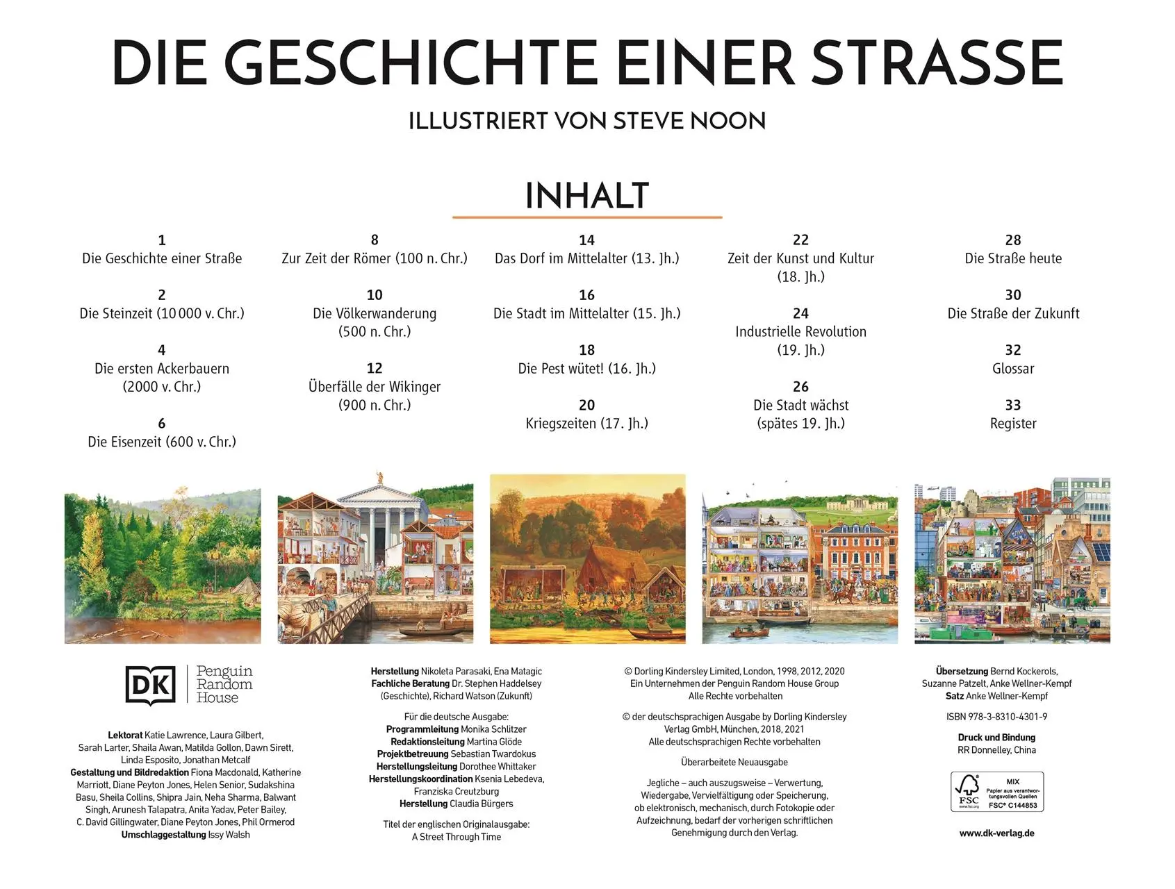 Bild: 9783831043019 | Die Geschichte einer Straße | DK Verlag - Kids | Buch | 32 S. | 2021