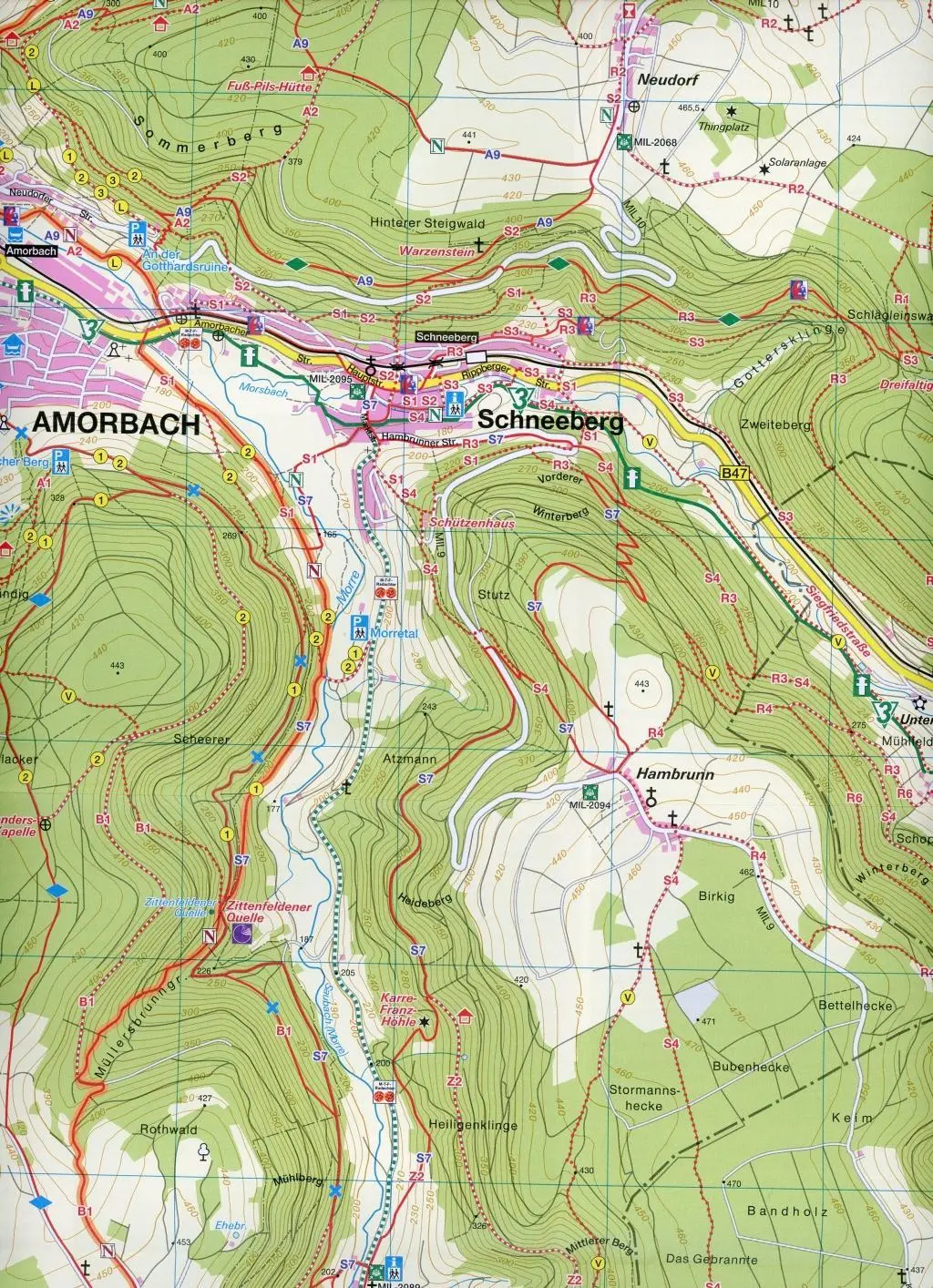 Bild: 9783947593019 | Fränkischer Odenwald 1:20.000 | (Land-)Karte | 2 S. | Deutsch | 2018