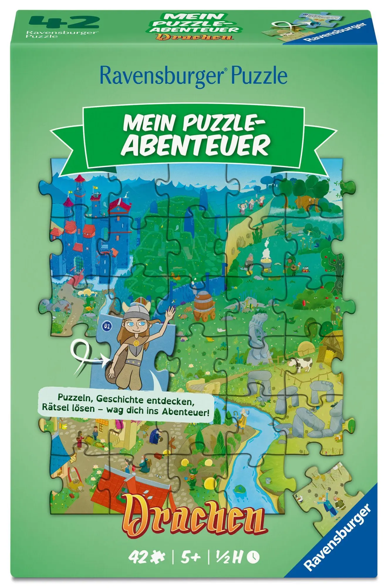 Cover: 4005555043119 | Kinderpuzzle 42 Teile - Mein Puzzle-Abenteuer: Drachen | Spiel | 2026