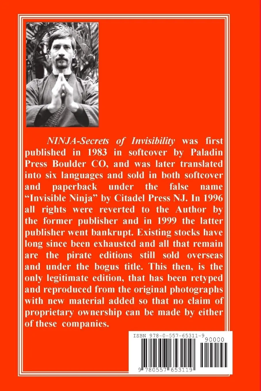 Rückseite: 9780557653119 | Secrets of Invisibility | Ashida Kim | Taschenbuch | Englisch | 2010