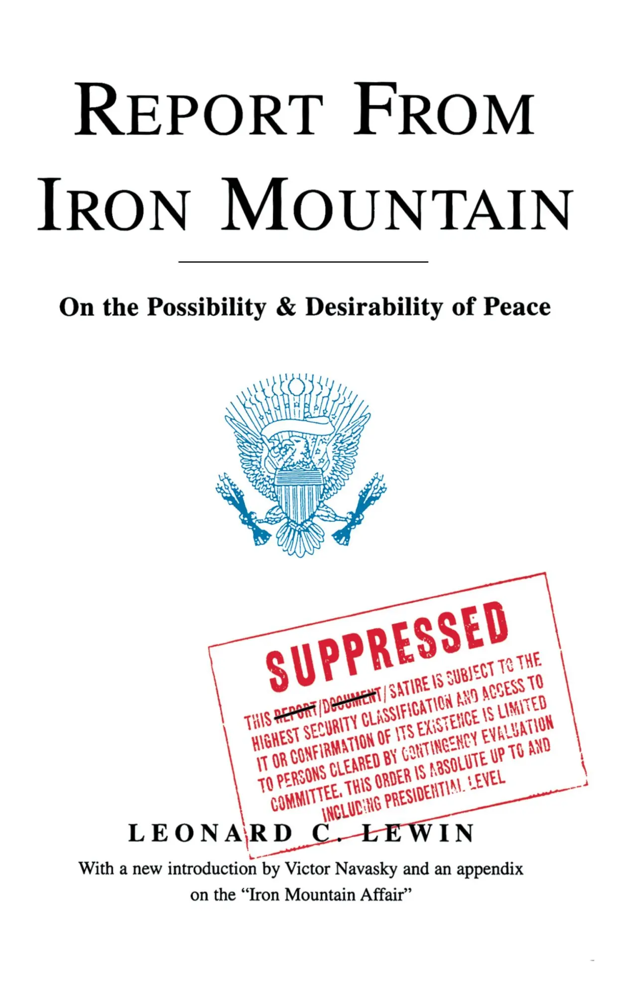 Cover: 9781439123119 | Report from Iron Mountain | Leonard C. Lewin | Taschenbuch | Englisch