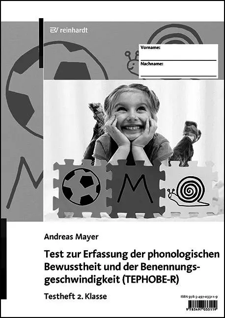 Cover: 9783497033119 | Test zur Erfassung der phonologischen Bewusstheit und der...