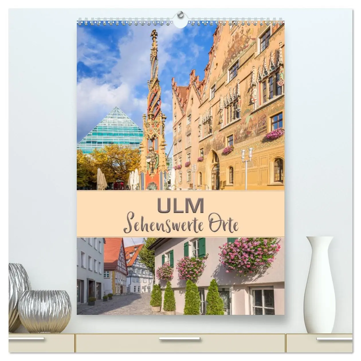 Cover: 9783516383119 | ULM Sehenswerte Orte (hochwertiger Premium Wandkalender 2026 DIN A2...