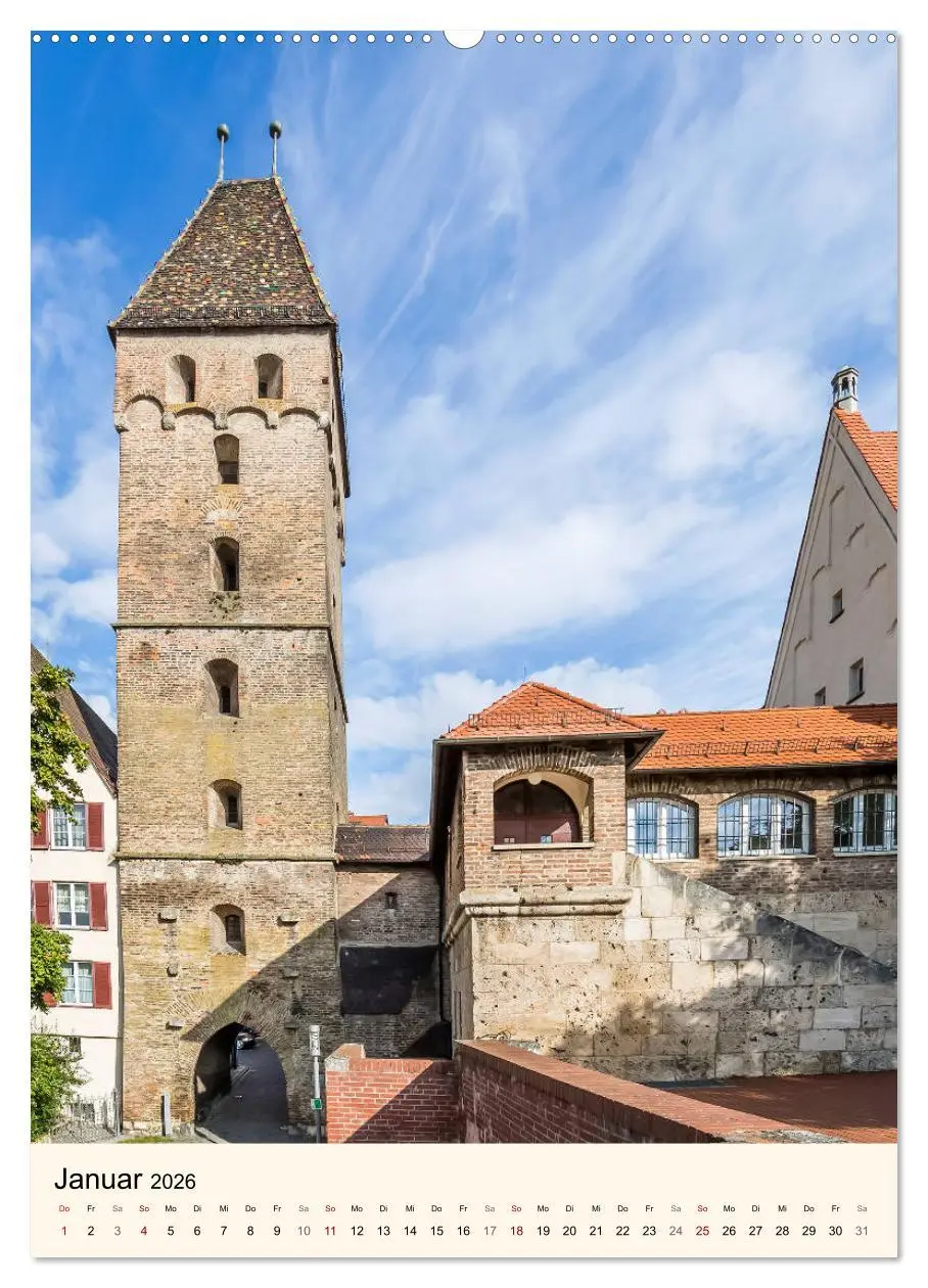 Bild: 9783516383119 | ULM Sehenswerte Orte (hochwertiger Premium Wandkalender 2026 DIN A2...