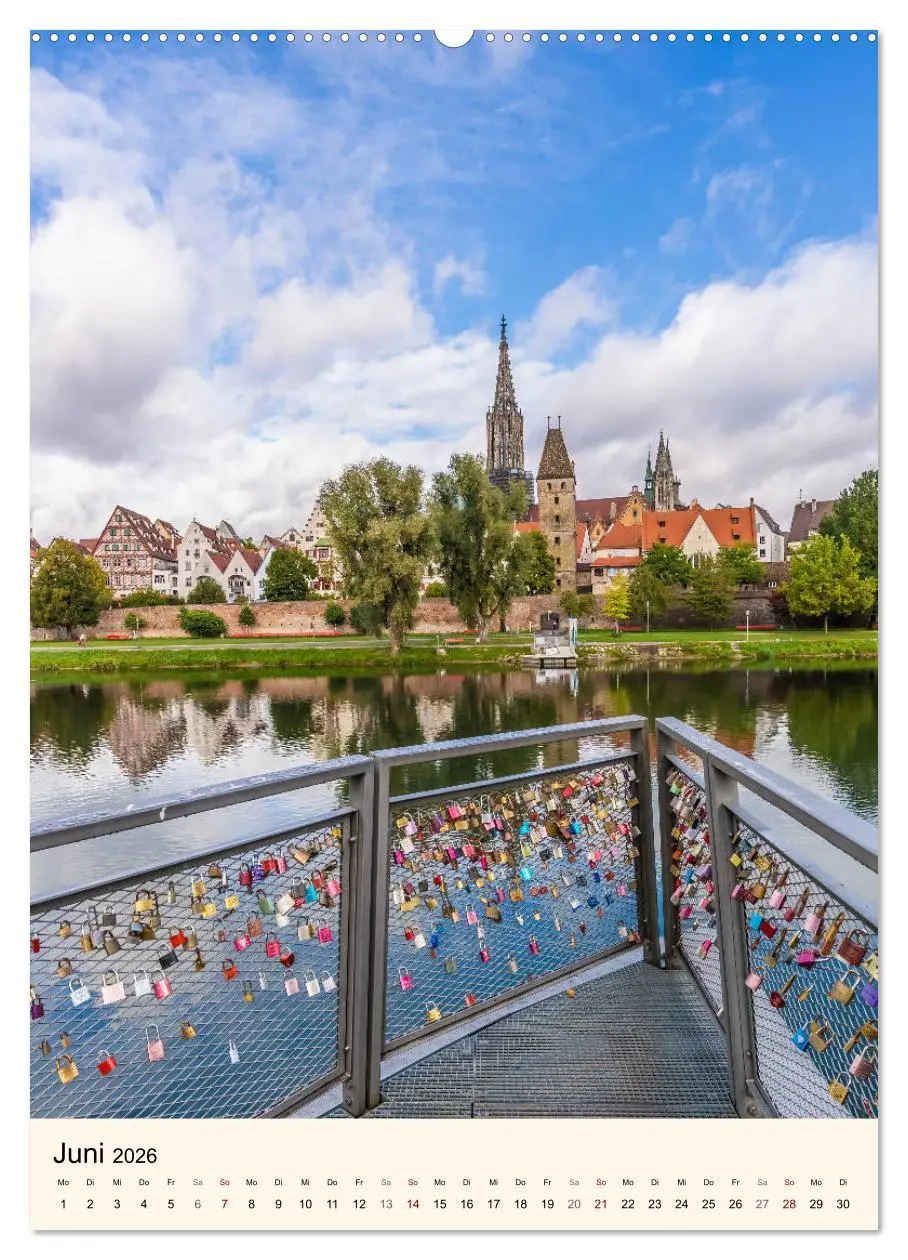 Bild: 9783516383119 | ULM Sehenswerte Orte (hochwertiger Premium Wandkalender 2026 DIN A2...