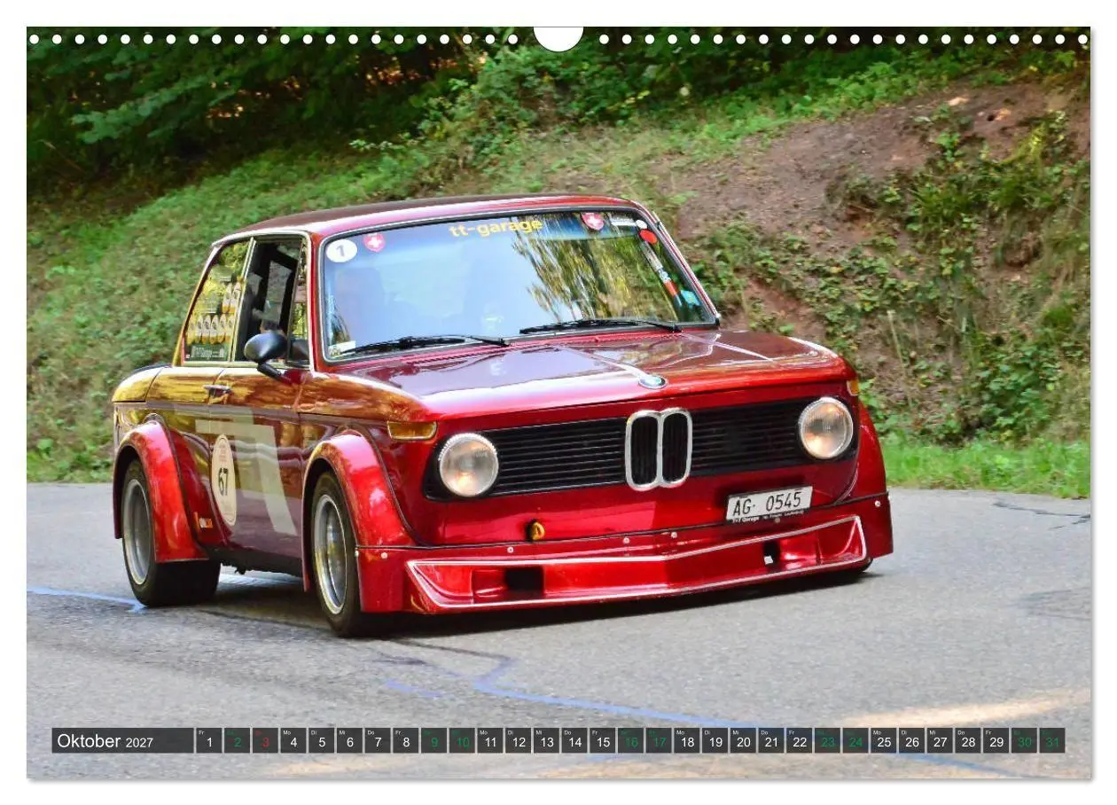 Bild: 9783569613119 | OLDTIMER BERGRENNEN - BMW Fahrzeuge (Wandkalender 2027 DIN A3...