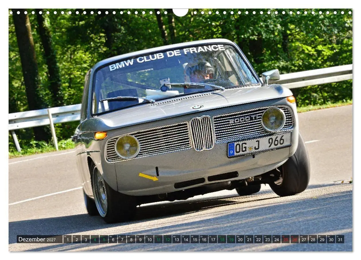 Bild: 9783569613119 | OLDTIMER BERGRENNEN - BMW Fahrzeuge (Wandkalender 2027 DIN A3...
