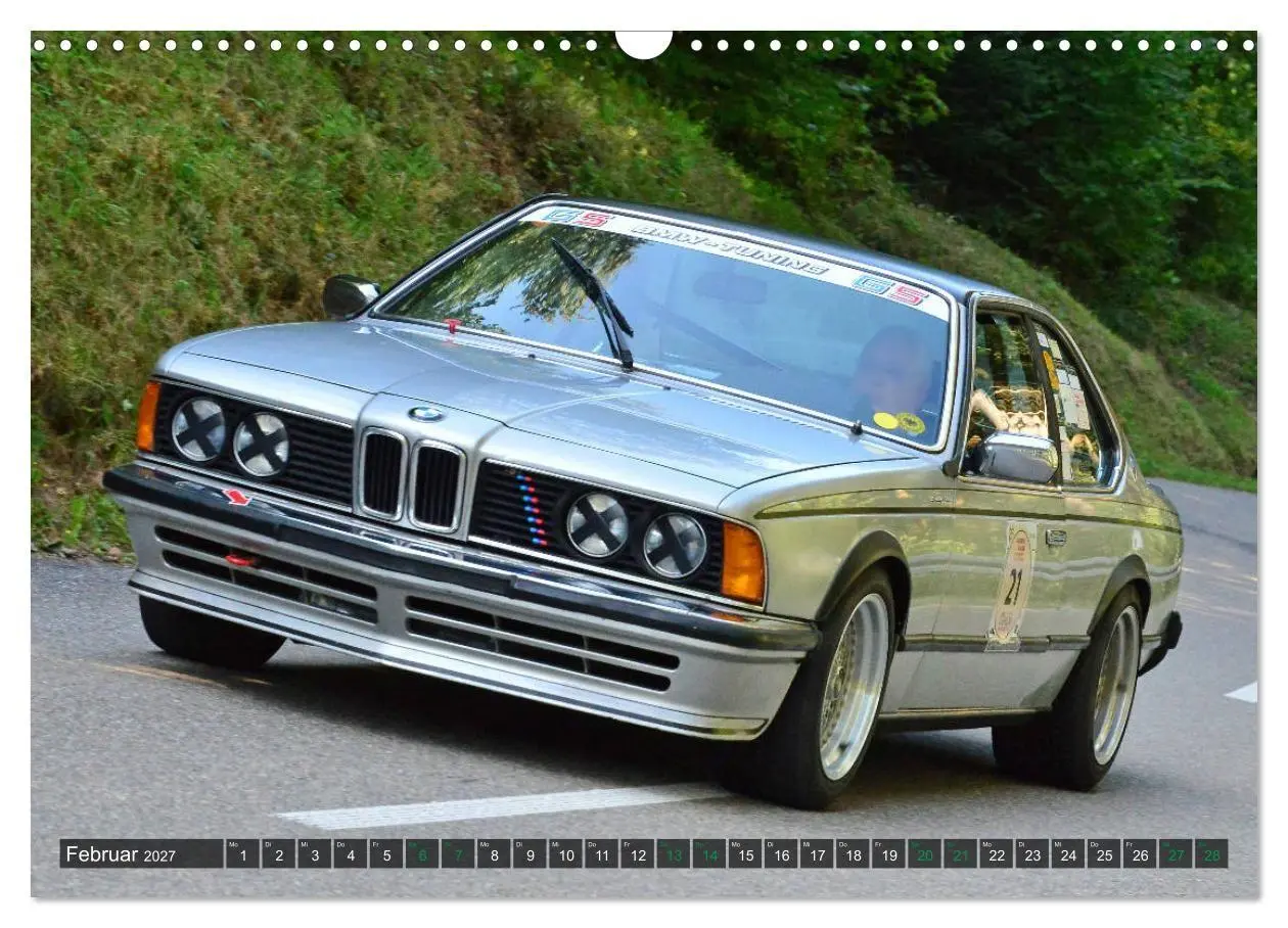Bild: 9783569613119 | OLDTIMER BERGRENNEN - BMW Fahrzeuge (Wandkalender 2027 DIN A3...