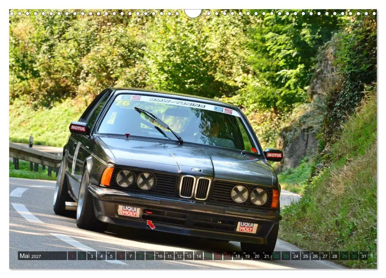 Bild: 9783569613119 | OLDTIMER BERGRENNEN - BMW Fahrzeuge (Wandkalender 2027 DIN A3...