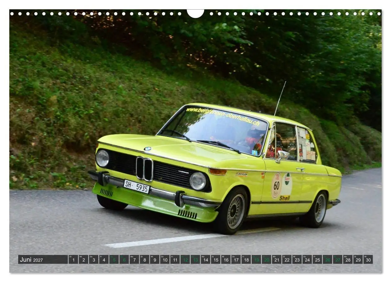 Bild: 9783569613119 | OLDTIMER BERGRENNEN - BMW Fahrzeuge (Wandkalender 2027 DIN A3...