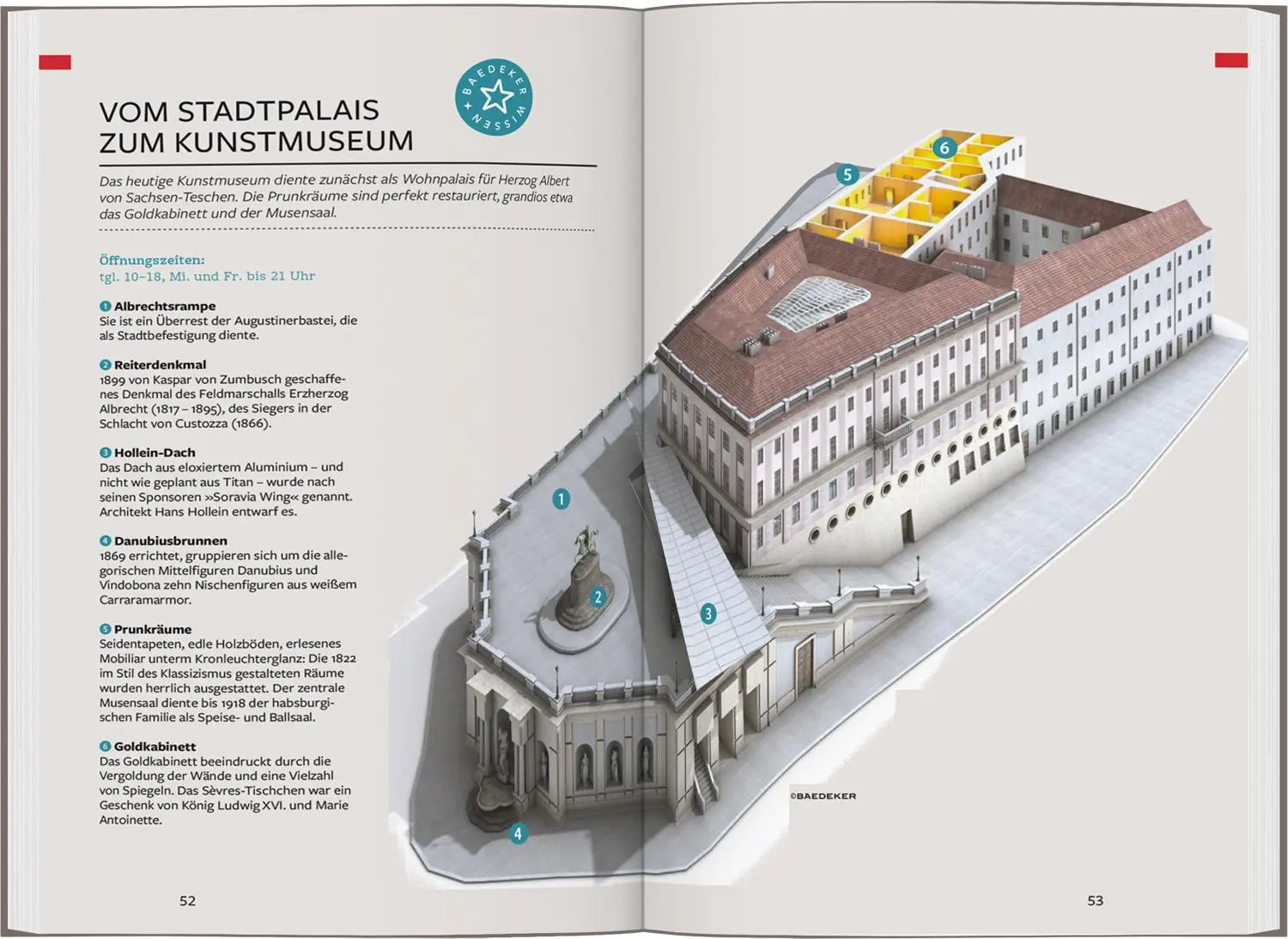 Bild: 9783575003119 | Baedeker Reiseführer Wien | mit praktischer Karte EASY ZIP | Weiss