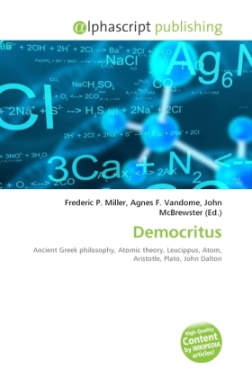 Democritus | Frederic P. Miller (u. a.) | Taschenbuch | Englisch | Alphascript Publishing | EAN 9786130263119 - Miller, Frederic P.