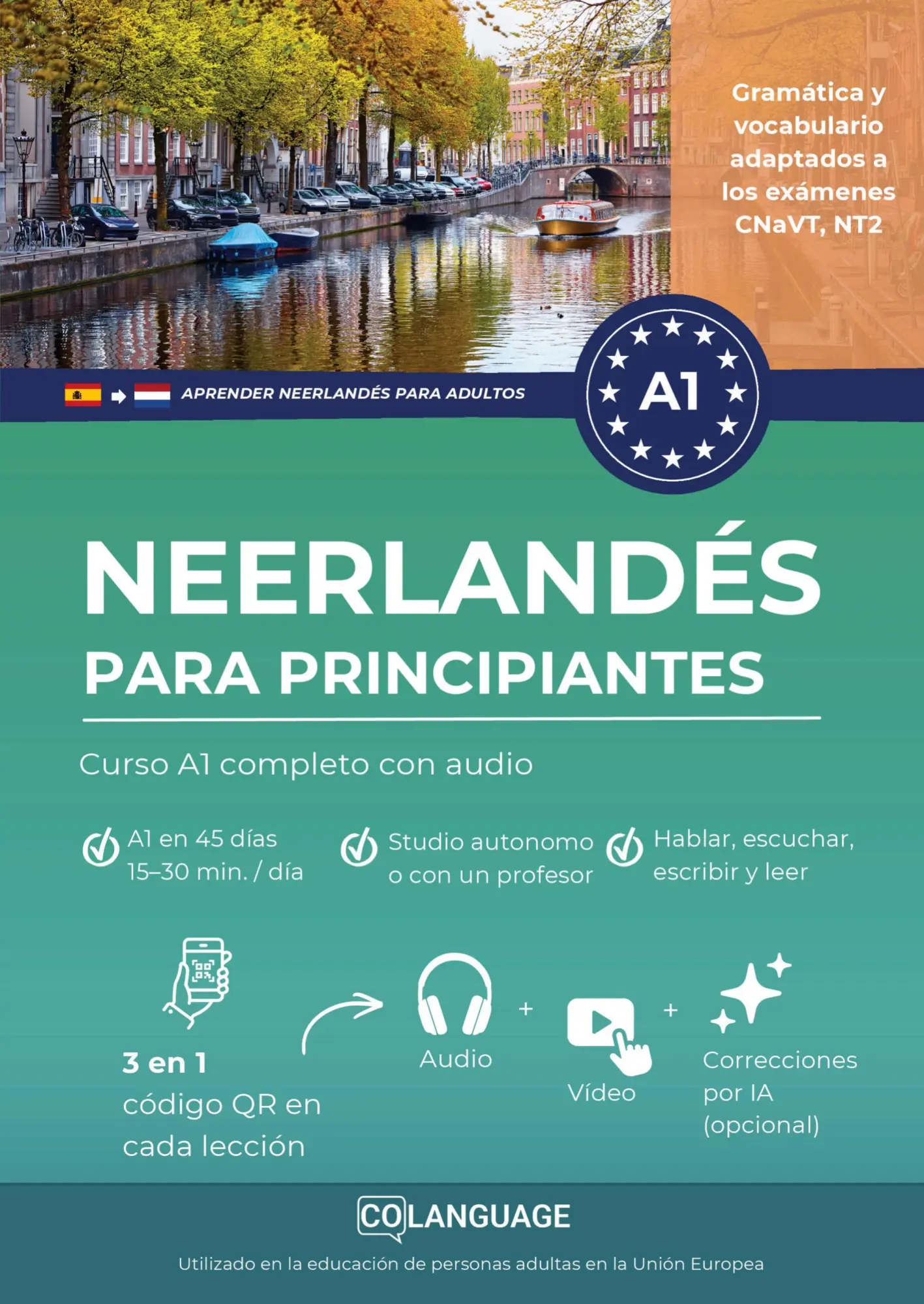 Cover: 9791388253119 | Aprender neerlandés para principiantes - Curso A1 completo con audio