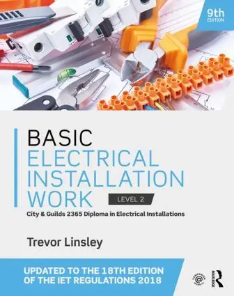 Cover: 9781138603219 | Basic Electrical Installation Work | Trevor Linsley | Taschenbuch