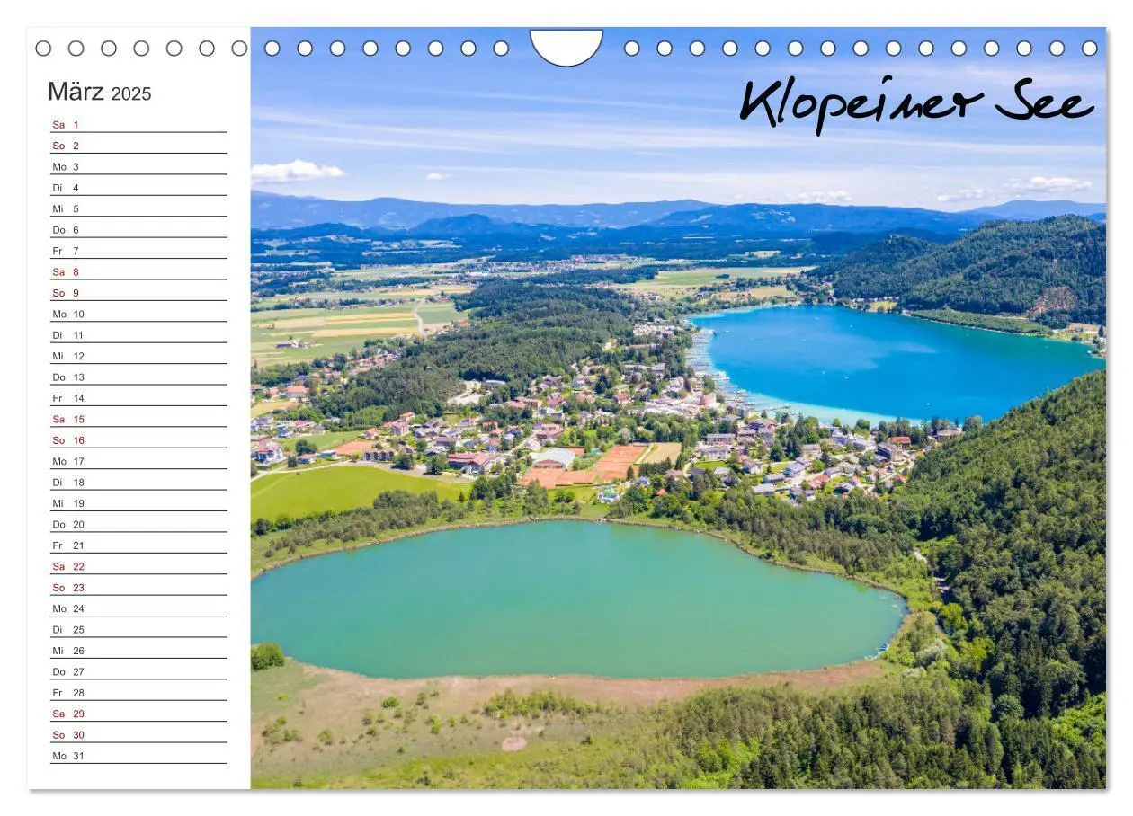 Bild: 9783435023219 | Wunderschönes Kärnten. Landschaft und Seen. (Wandkalender 2025 DIN...