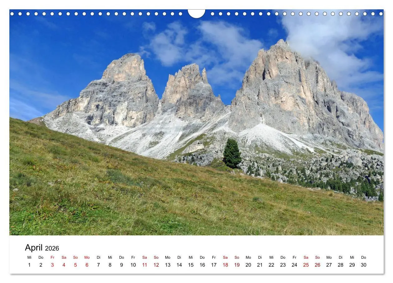 Bild: 9783457733219 | Wunderschöne Landschaften in den Alpen (Wandkalender 2026 DIN A3...