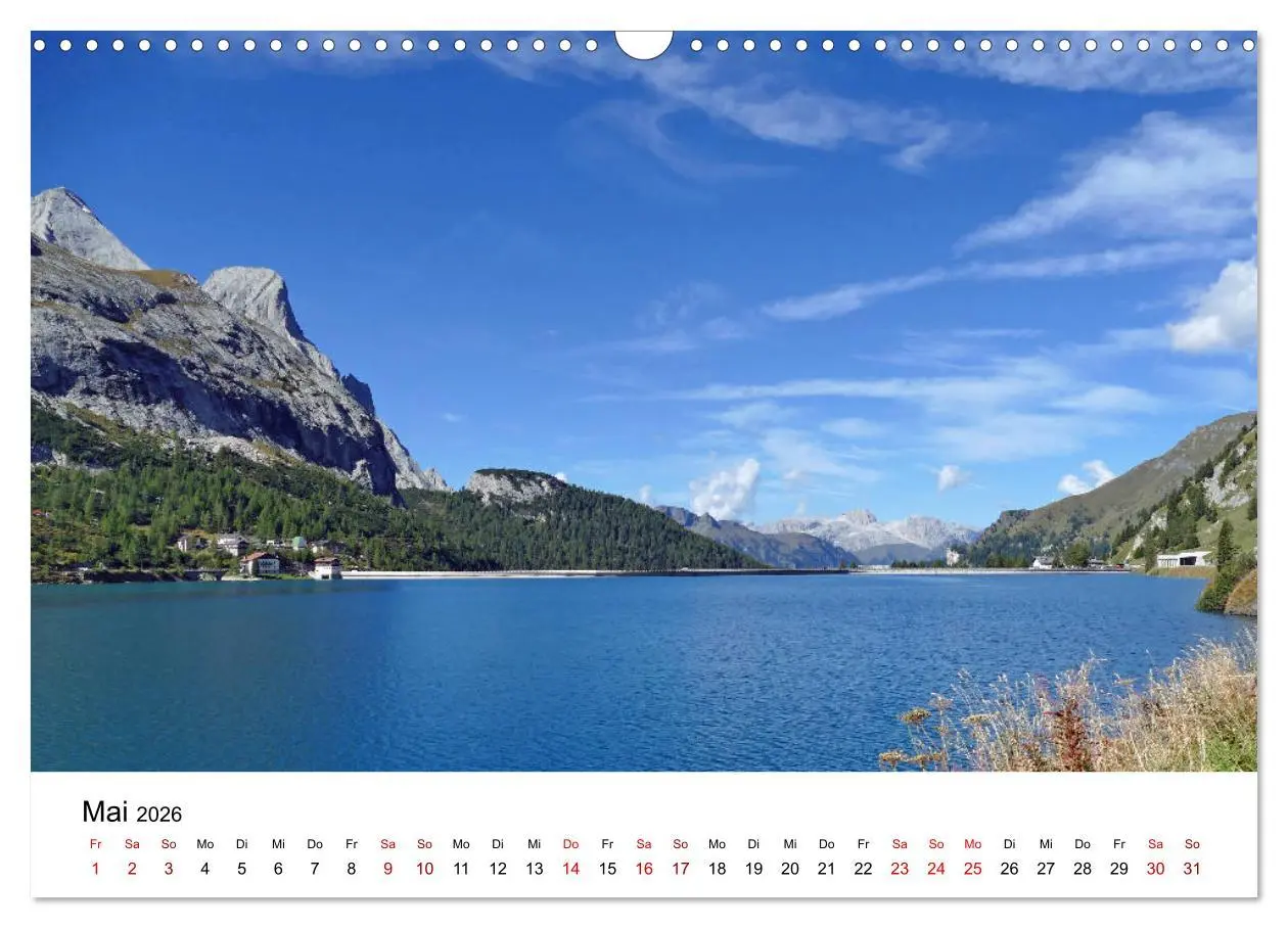 Bild: 9783457733219 | Wunderschöne Landschaften in den Alpen (Wandkalender 2026 DIN A3...