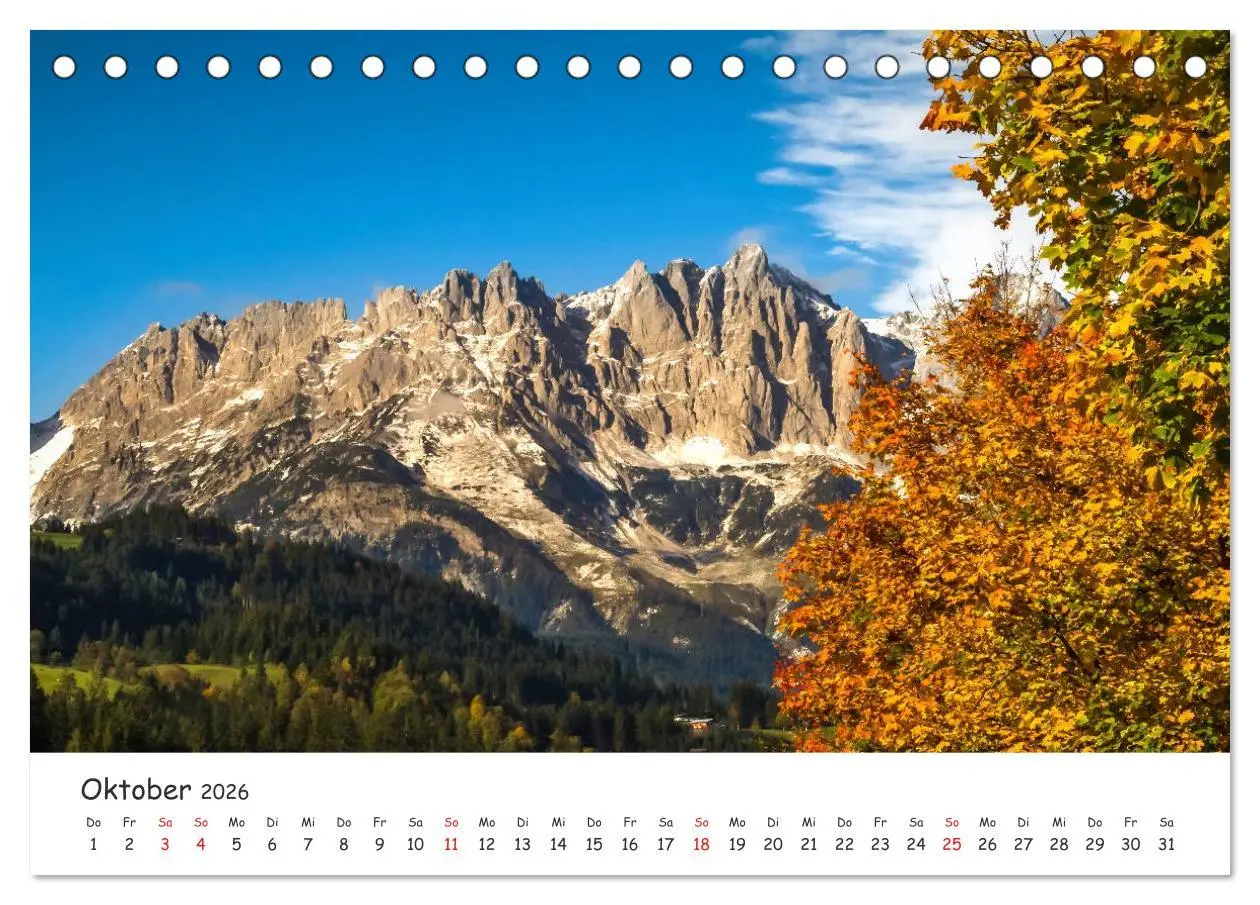 Bild: 9783457973219 | Kitzbühel. Die Stadt im Herz der Alpen (Tischkalender 2026 DIN A5...