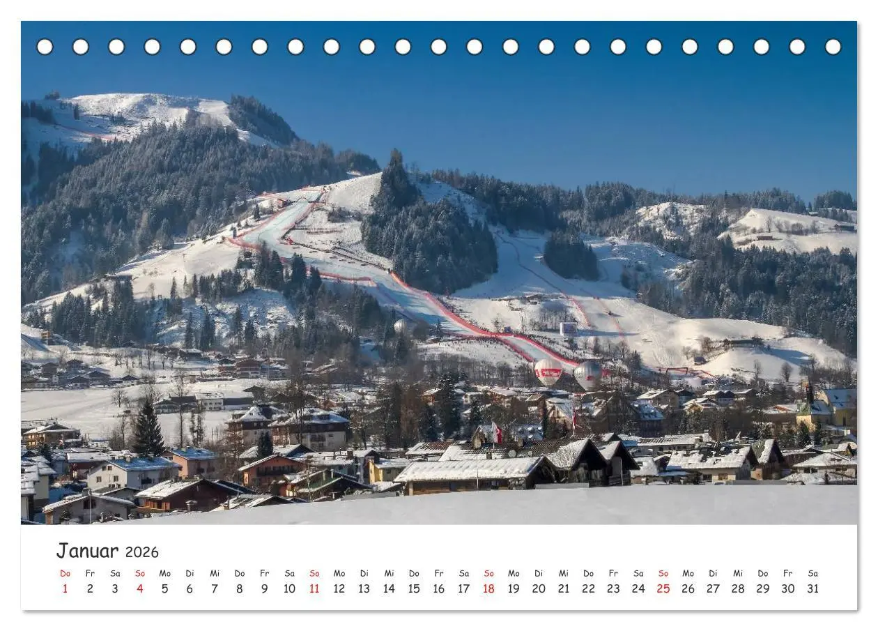 Bild: 9783457973219 | Kitzbühel. Die Stadt im Herz der Alpen (Tischkalender 2026 DIN A5...