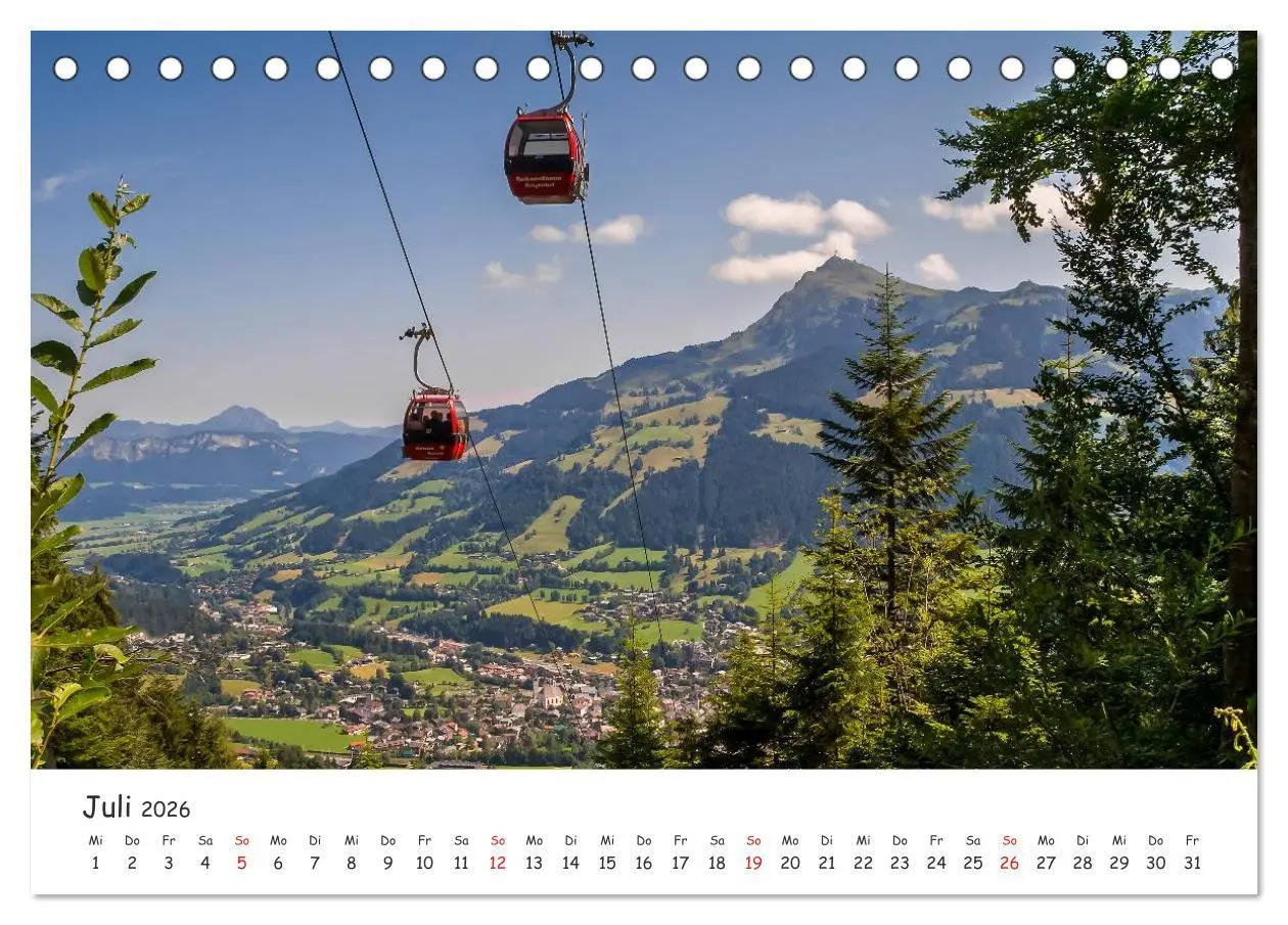 Bild: 9783457973219 | Kitzbühel. Die Stadt im Herz der Alpen (Tischkalender 2026 DIN A5...