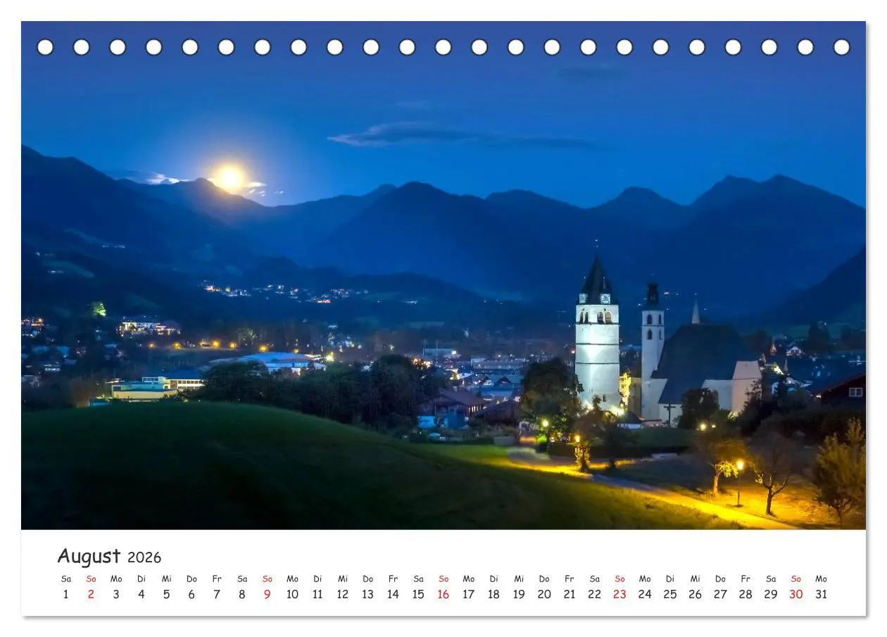 Bild: 9783457973219 | Kitzbühel. Die Stadt im Herz der Alpen (Tischkalender 2026 DIN A5...