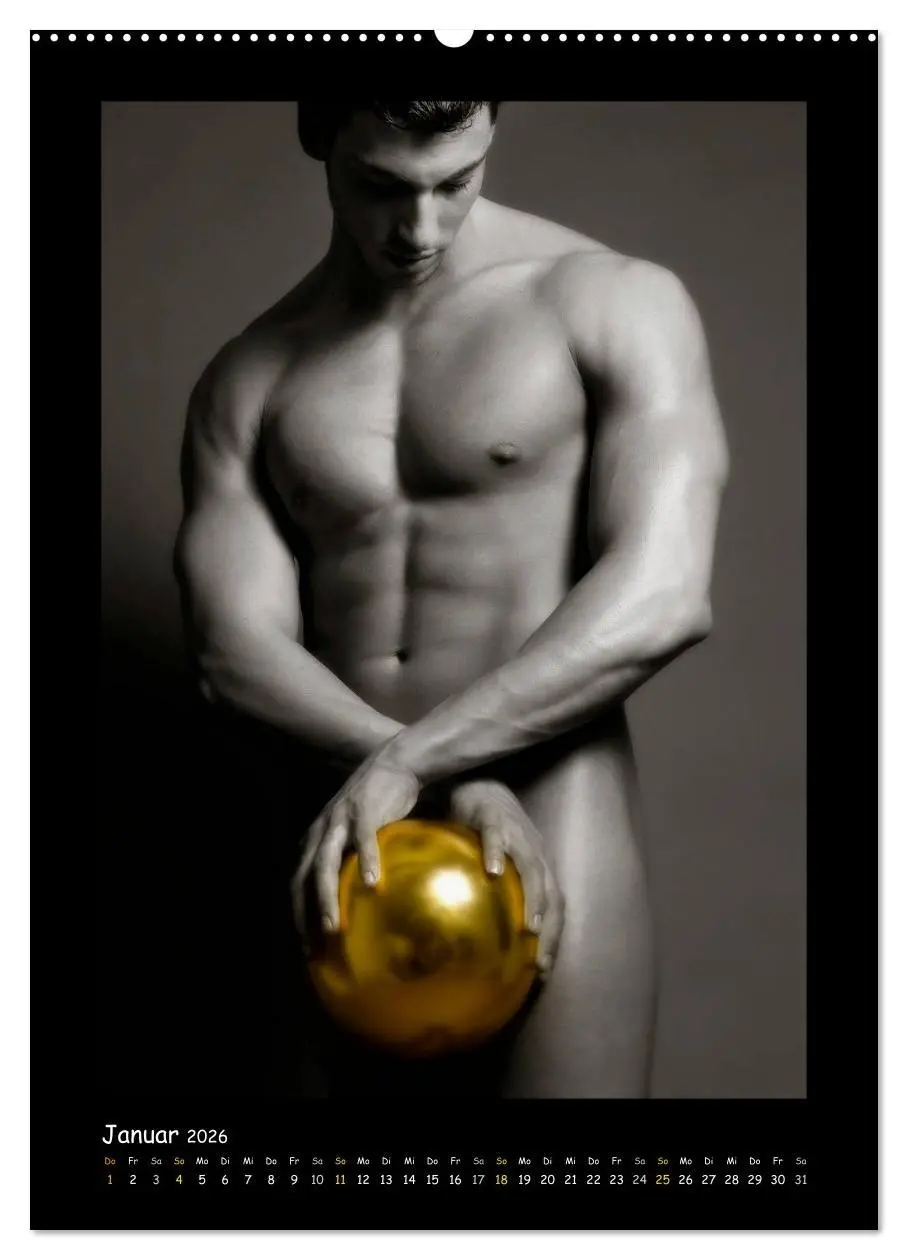 Bild: 9783516443219 | Golden Ball - Männer Akte (Wandkalender 2026 DIN A2 hoch), CALVENDO...