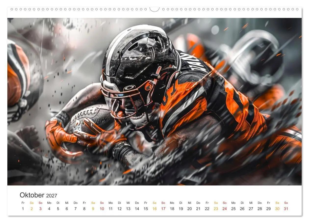 Bild: 9783569153219 | American Football - coole Momente (hochwertiger Premium...