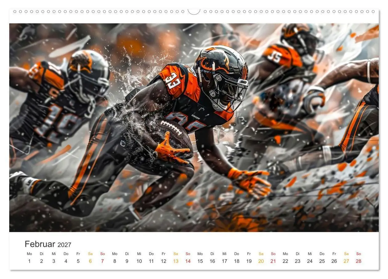 Bild: 9783569153219 | American Football - coole Momente (hochwertiger Premium...
