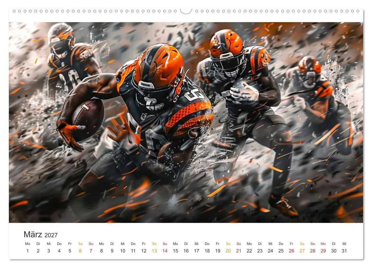 Bild: 9783569153219 | American Football - coole Momente (hochwertiger Premium...