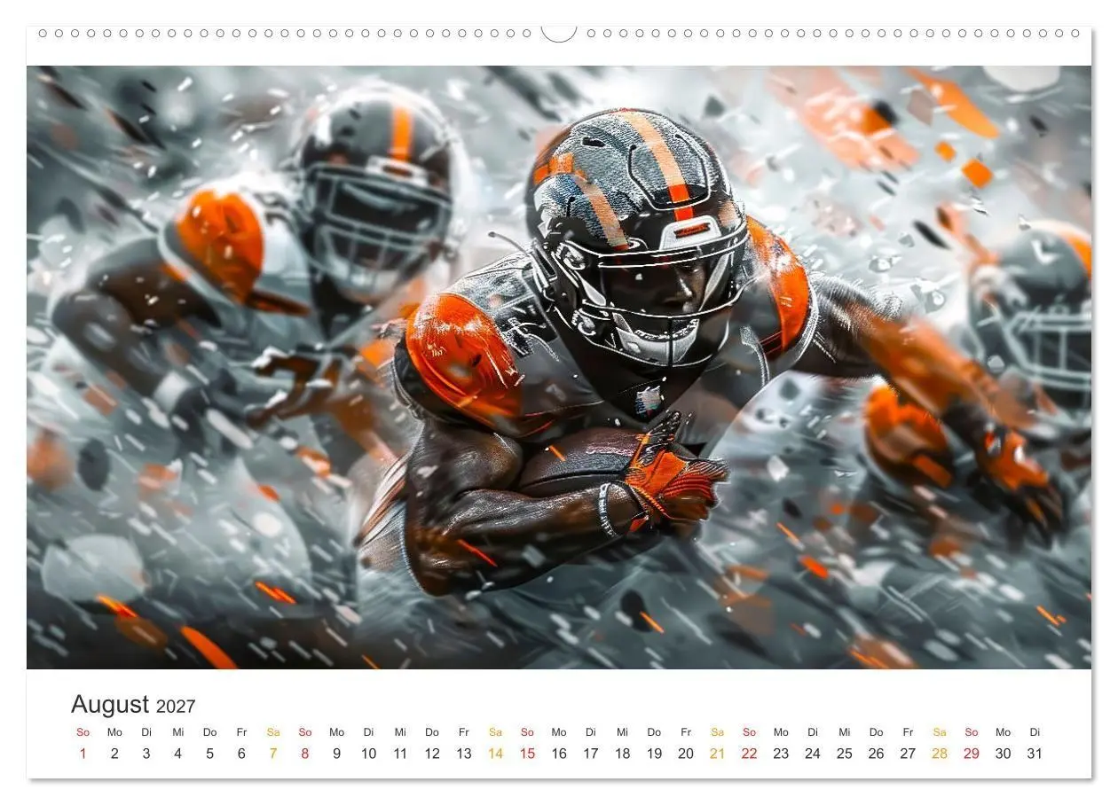 Bild: 9783569153219 | American Football - coole Momente (hochwertiger Premium...