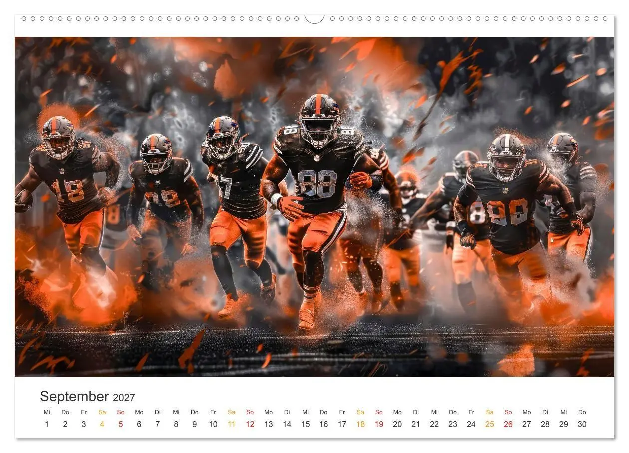 Bild: 9783569153219 | American Football - coole Momente (hochwertiger Premium...