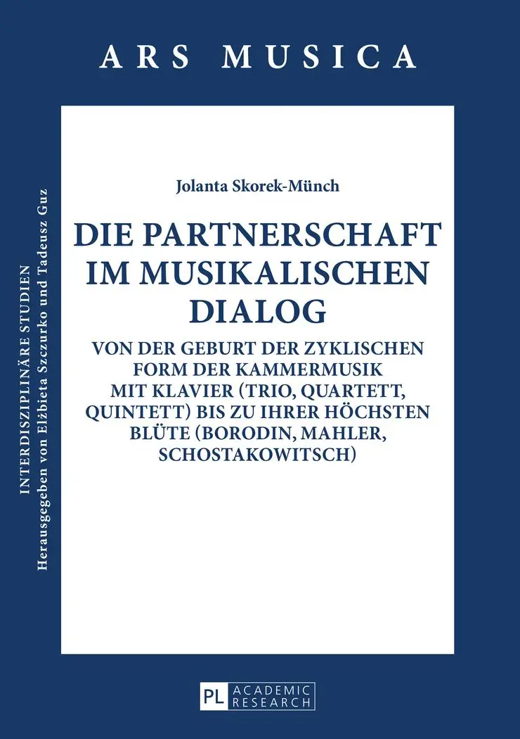 Cover: 9783631663219 | Die Partnerschaft im musikalischen Dialog | Jolanta Skorek-Münch