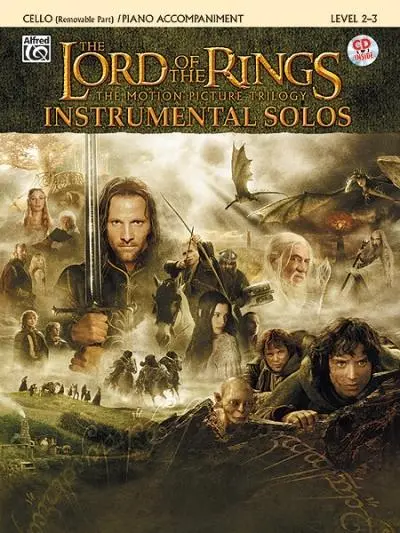 Cover: 9780757923319 | The Lord of the Rings Instrumental Solos for Strings | Howard Shore