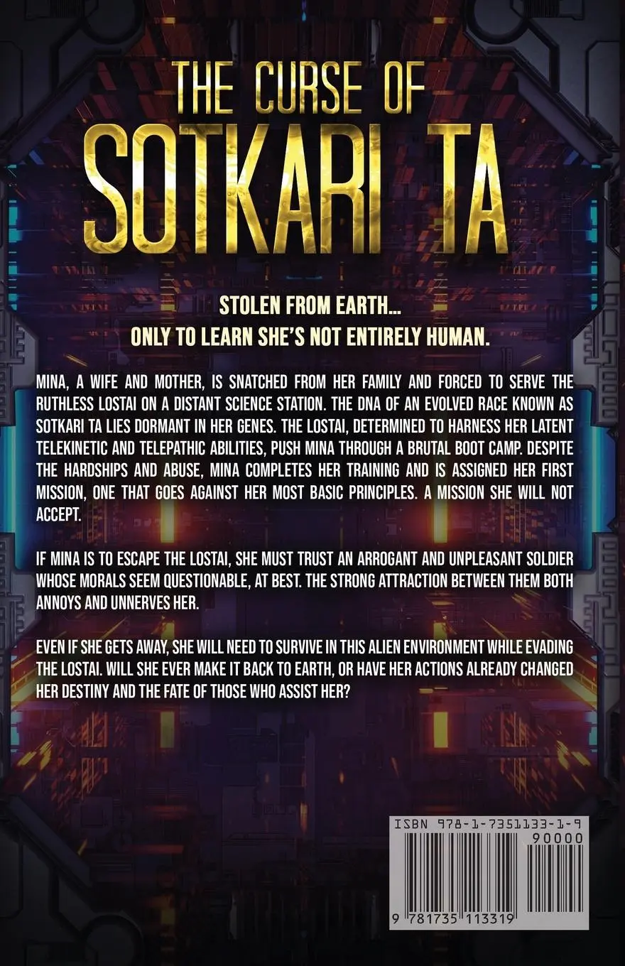 Rückseite: 9781735113319 | The Curse of Sotkari Ta | A Romantic Space Opera | Maria A Perez
