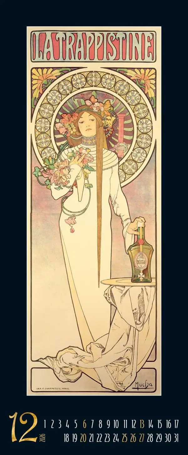 Bild: 9783731883319 | Art Nouveau 2026 | Verlag Korsch | Kalender | Spiralbindung | 14 S.