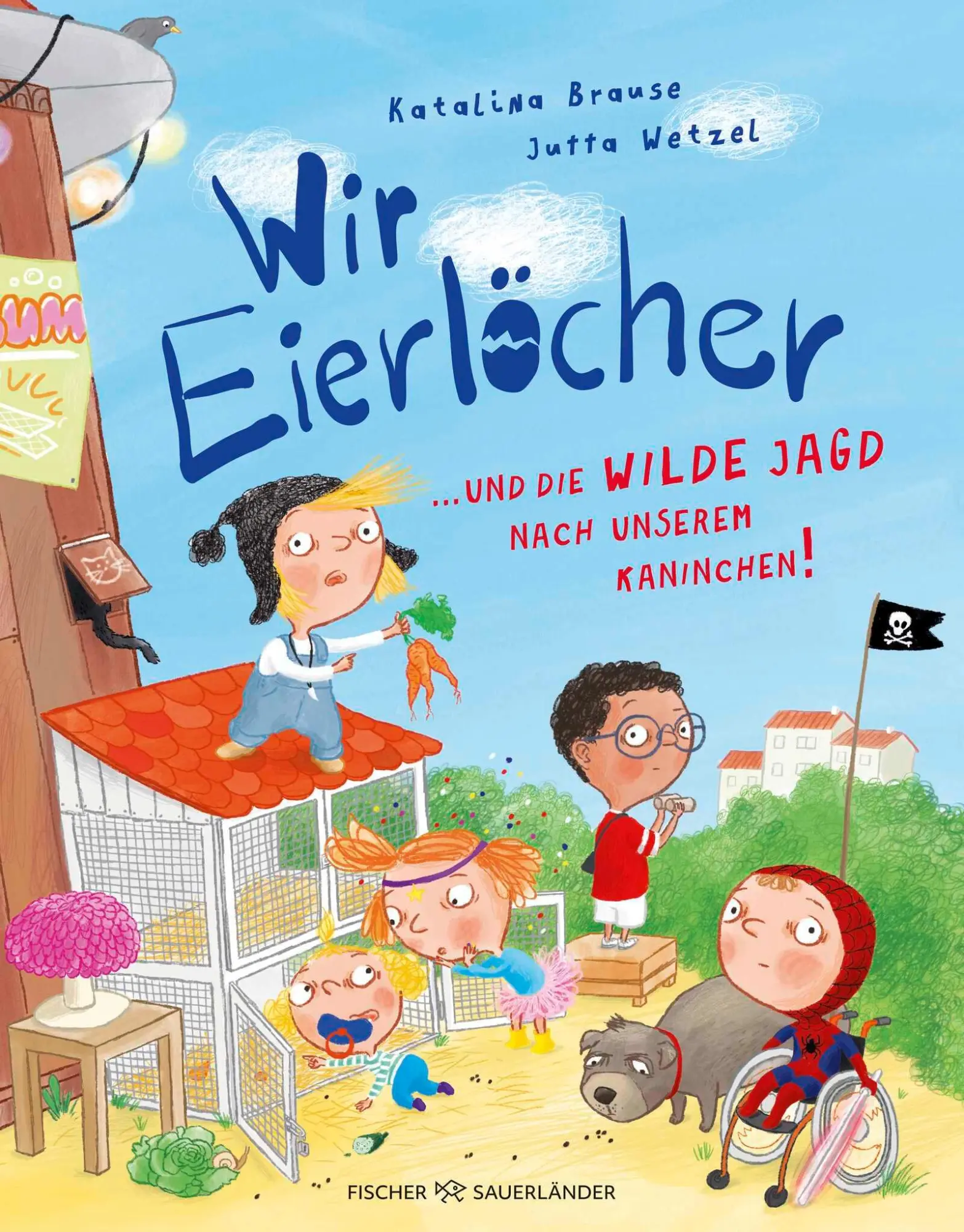 Cover: 9783737373319 | Wir Eierlöcher ... und die wilde Jagd nach unserem Kaninchen! | Brause
