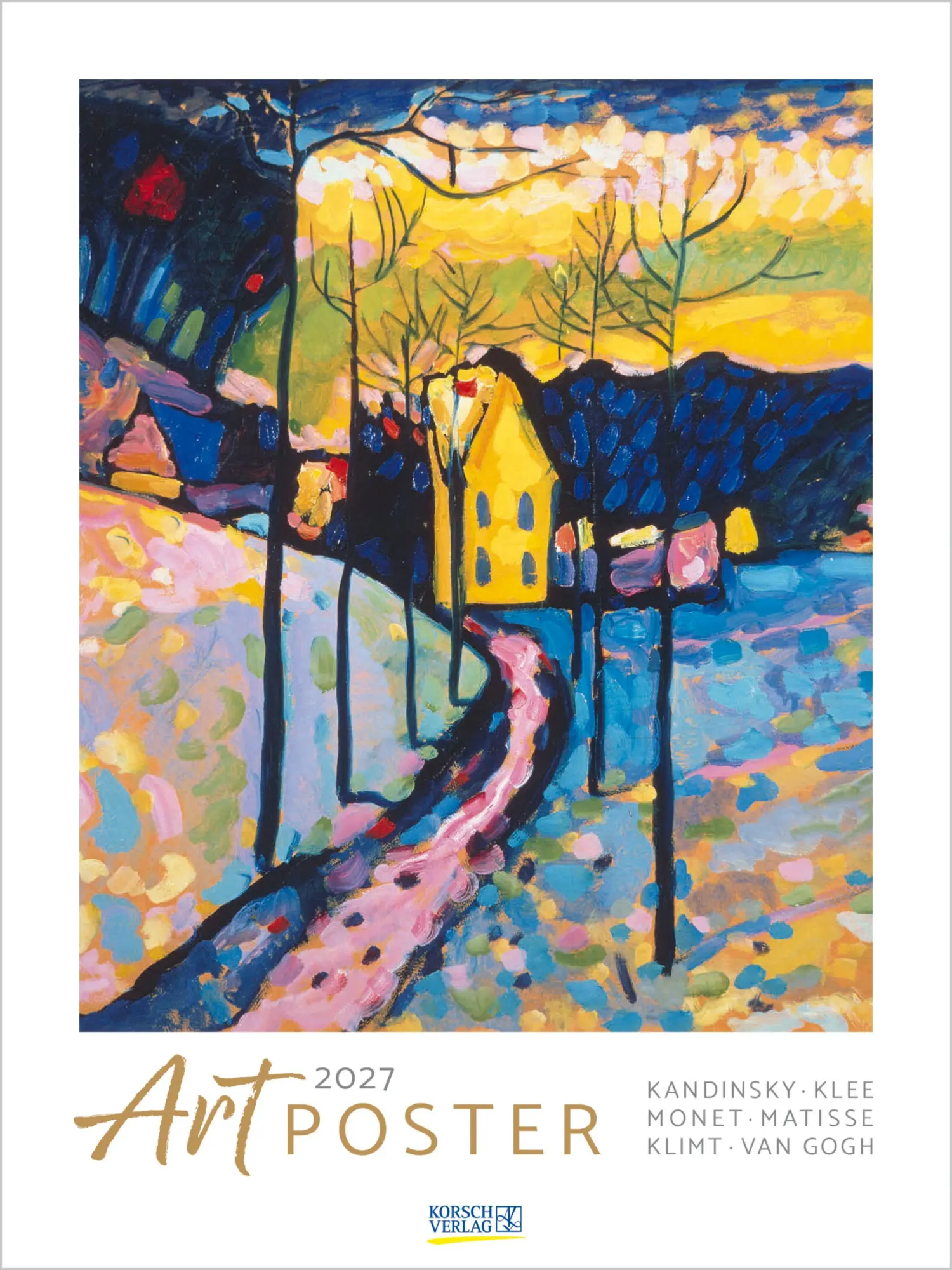 Cover: 9783819303319 | Art Poster 2027 | Verlag Korsch | Kalender | 14 S. | Deutsch | 2027