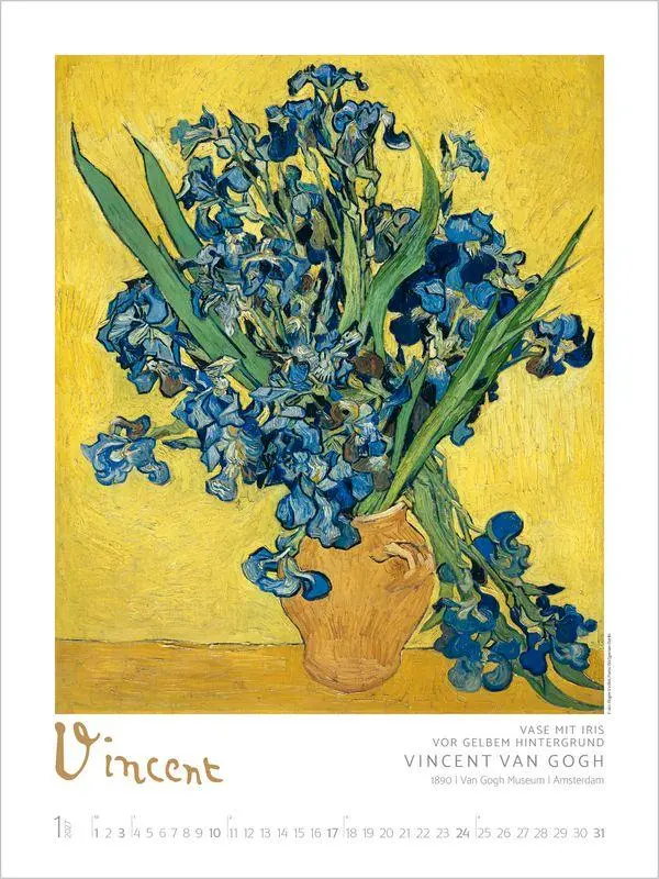 Bild: 9783819303319 | Art Poster 2027 | Verlag Korsch | Kalender | 14 S. | Deutsch | 2027