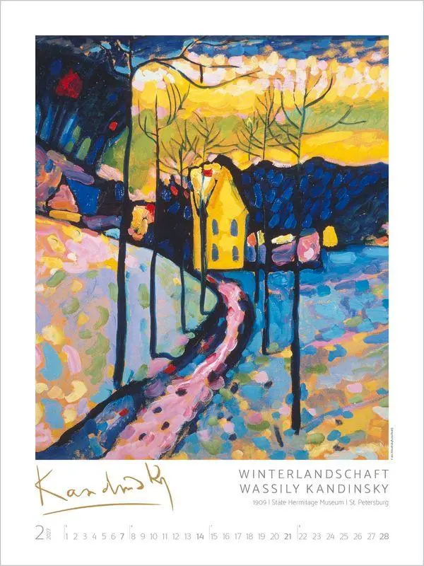 Bild: 9783819303319 | Art Poster 2027 | Verlag Korsch | Kalender | 14 S. | Deutsch | 2027