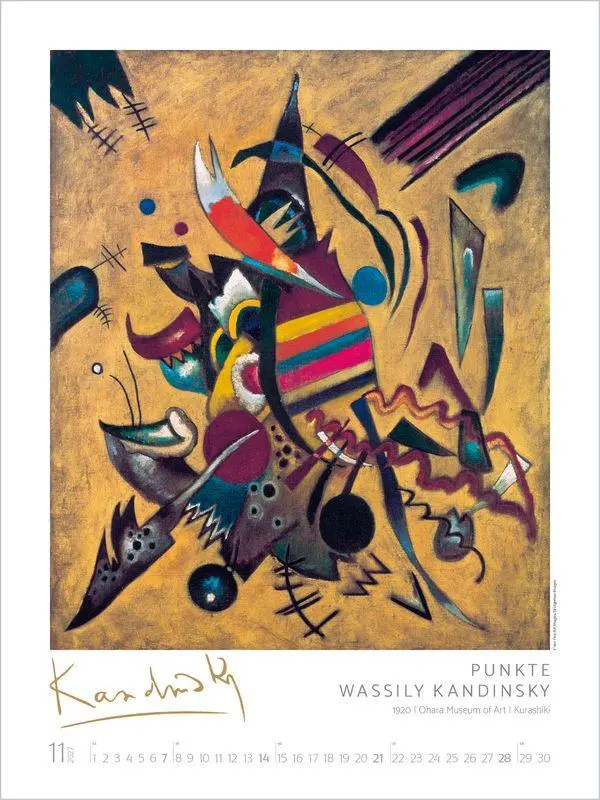 Bild: 9783819303319 | Art Poster 2027 | Verlag Korsch | Kalender | 14 S. | Deutsch | 2027