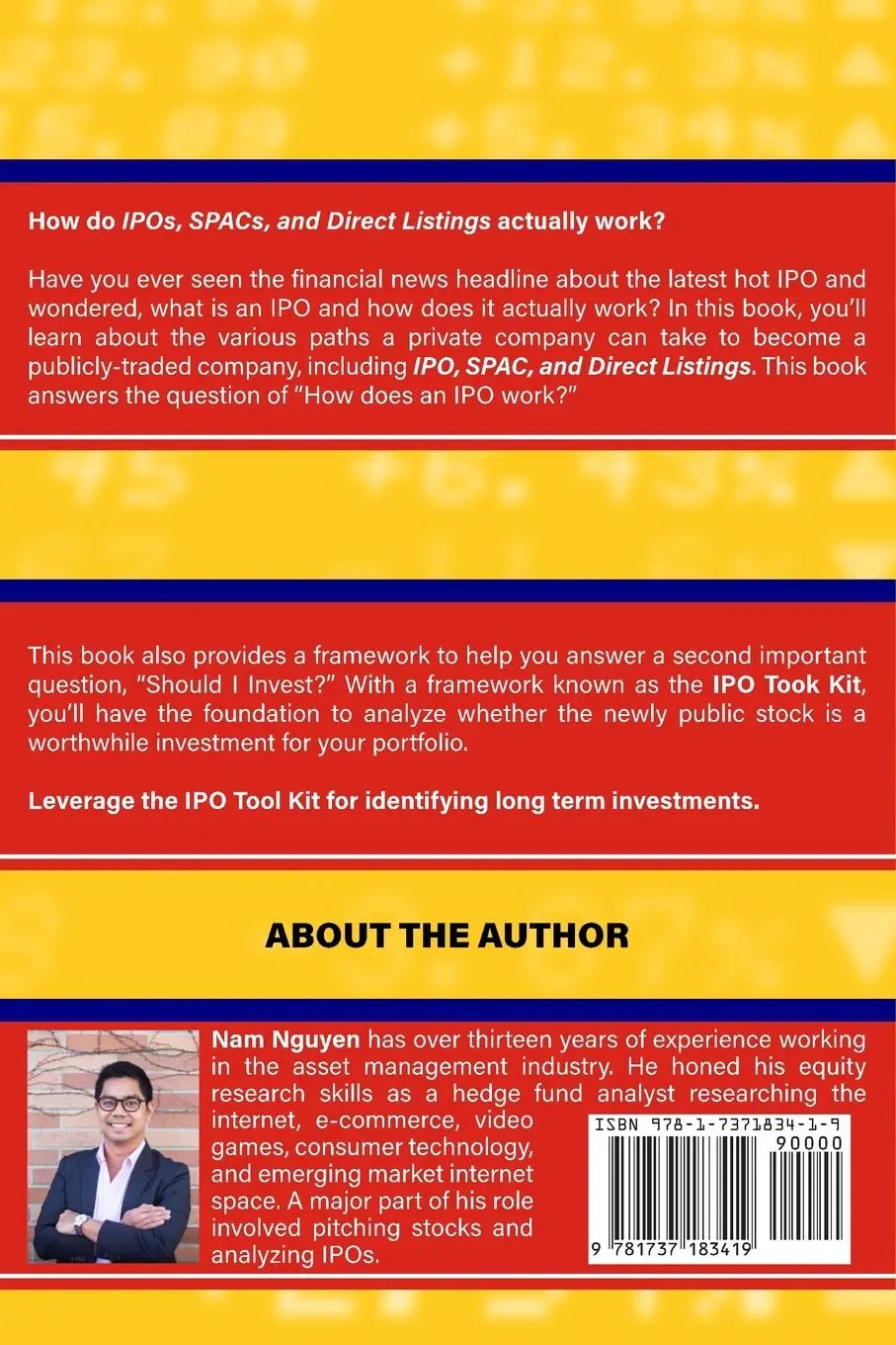 Rückseite: 9781737183419 | IPOs, SPACs, &amp; Direct Listings | Nam Viet Nguyen | Taschenbuch | 2021