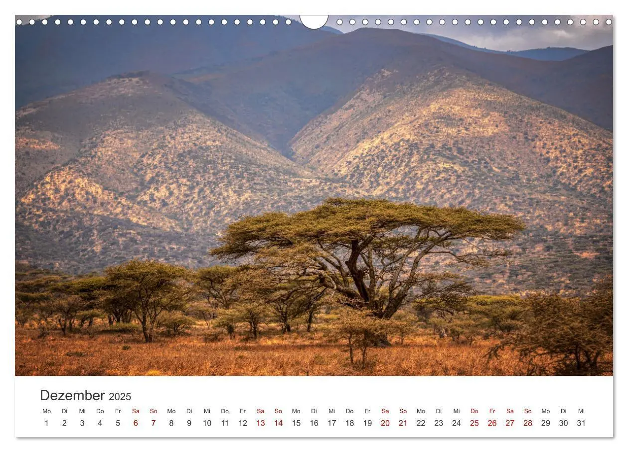 Bild: 9783435003419 | Tansania - Am Fuße des Kilimandscharo. (Wandkalender 2025 DIN A3...