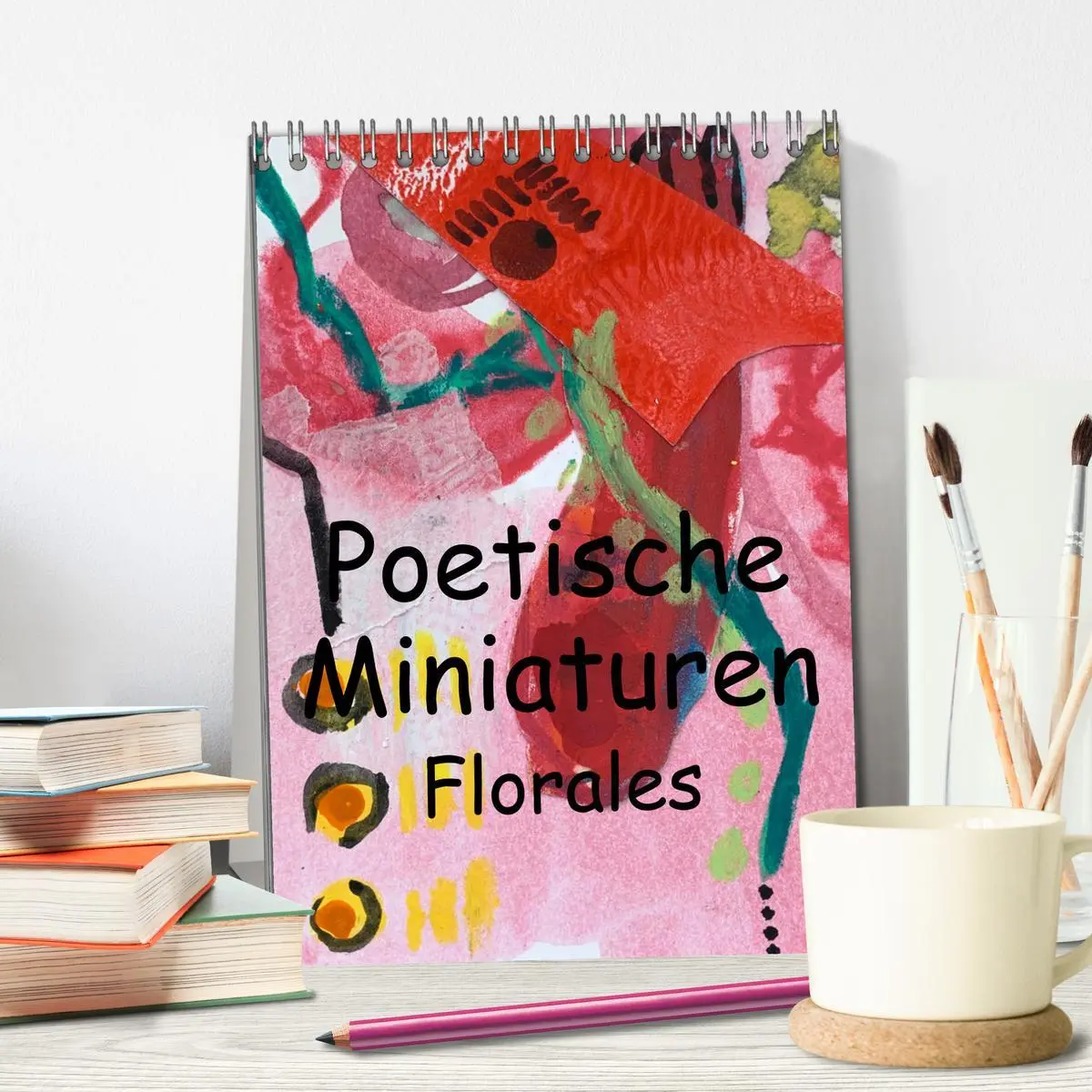 Bild: 9783457263419 | Poetische Miniaturen Florales (Tischkalender 2026 DIN A5 hoch),...