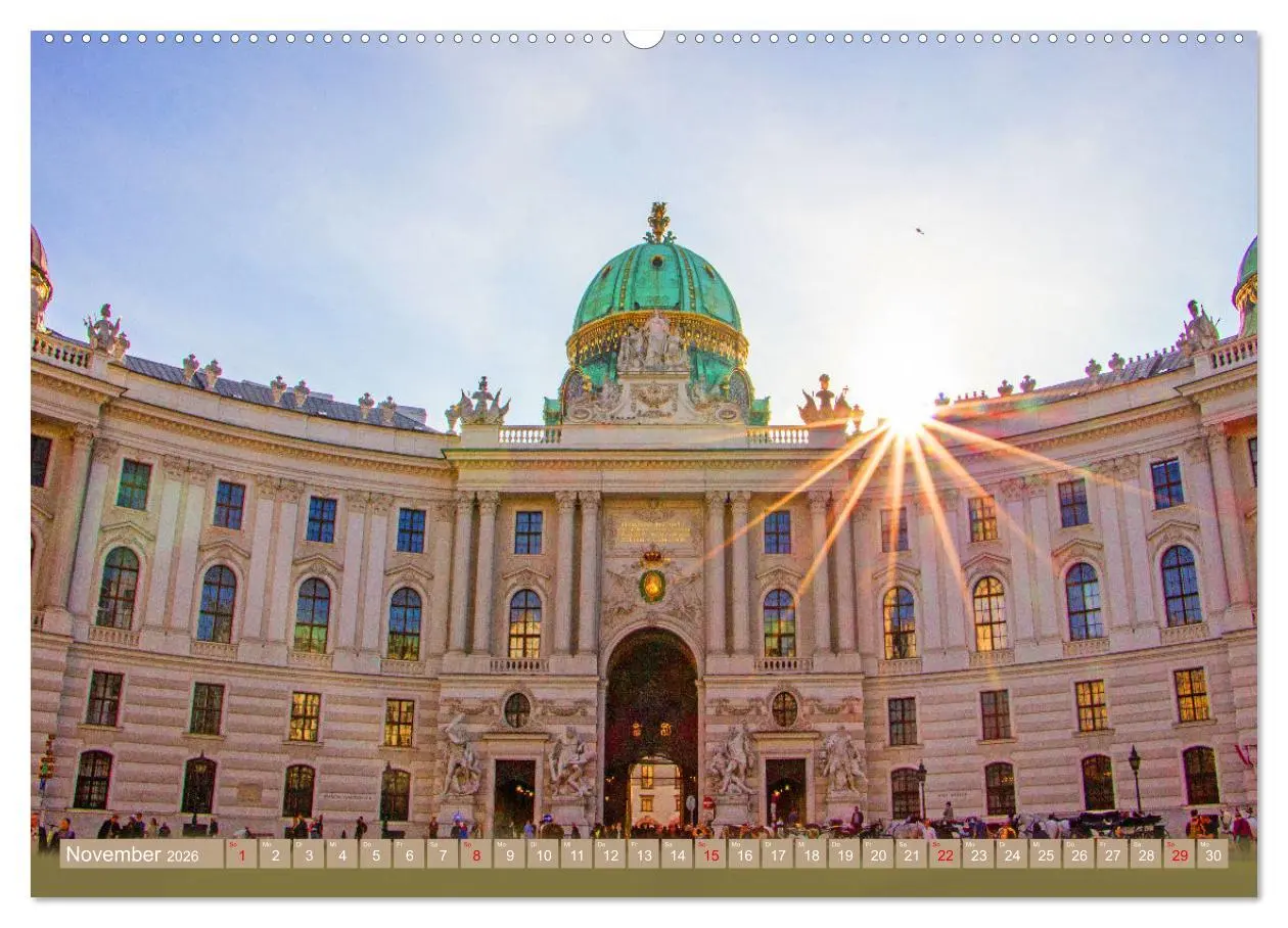 Bild: 9783457403419 | Herzlich willkommen in Wien (Wandkalender 2026 DIN A2 quer),...