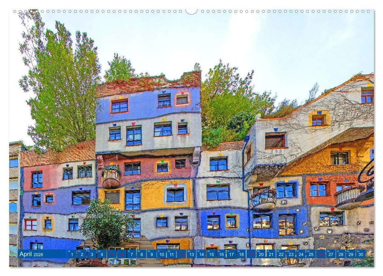 Bild: 9783457403419 | Herzlich willkommen in Wien (Wandkalender 2026 DIN A2 quer),...