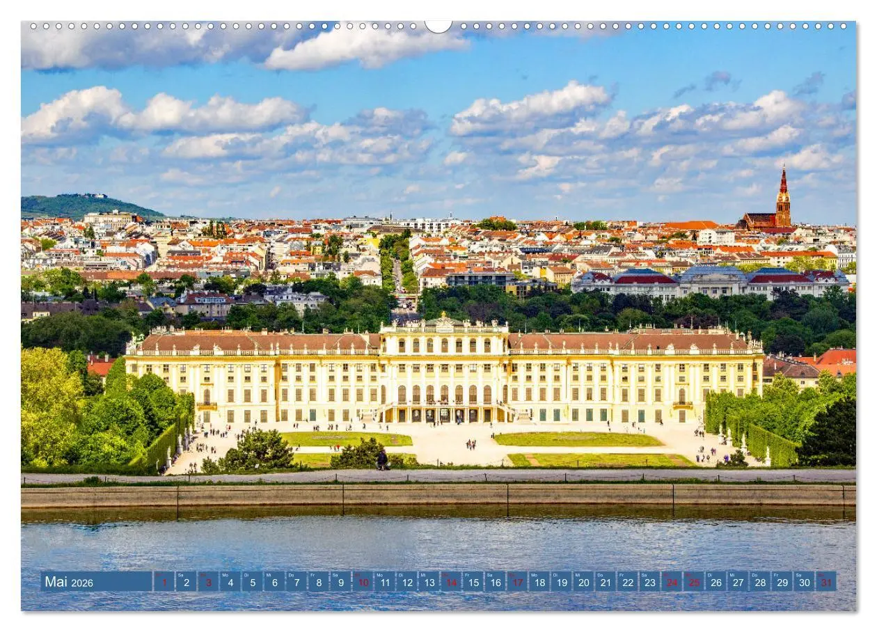 Bild: 9783457403419 | Herzlich willkommen in Wien (Wandkalender 2026 DIN A2 quer),...